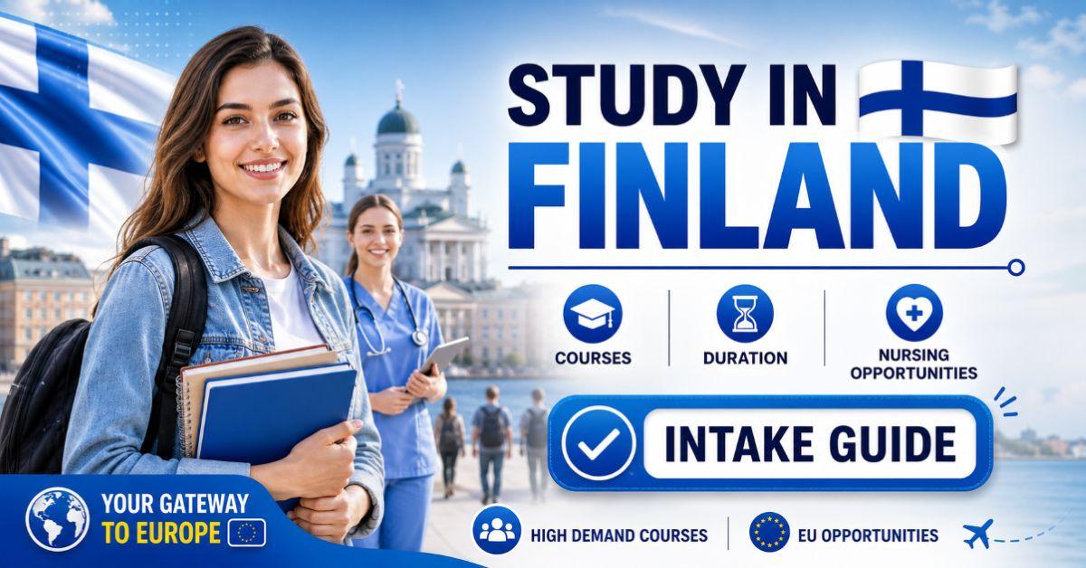 Study in Finland: Courses, Duration & Nursing Opportunities!
